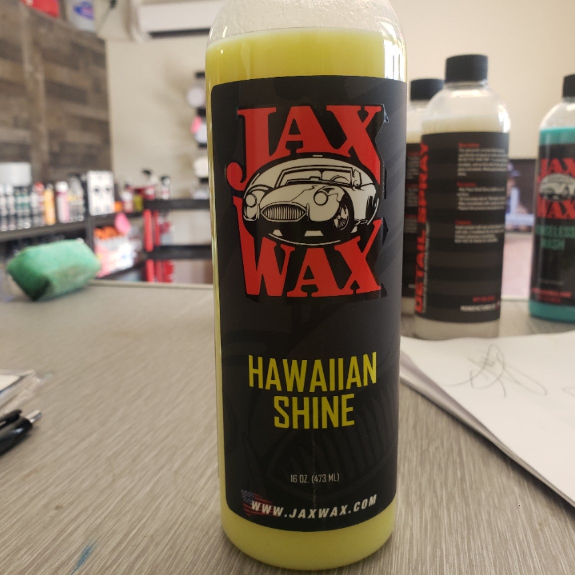 Jax Wax, Hawaiian Shine, Spray Wax
